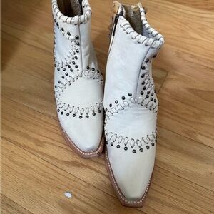 Freebird by Steven White Studded Ankle Boots